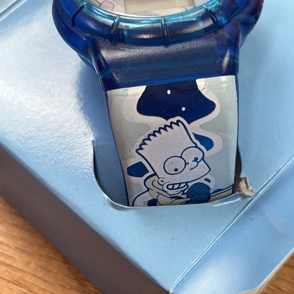 The Simpsons Bart‎ Talking Watch, Burger King 2002, NEW But Needs Battery